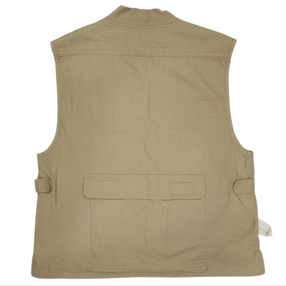 Vintage Gardeners Eden Utility Field Vest Tan Lightweight Safari Camping… - Picture 15 of 16